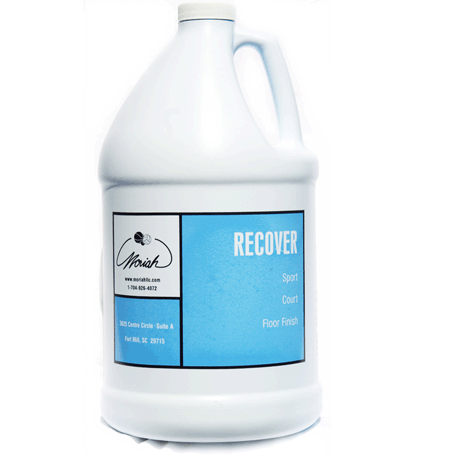 Recover - Uncoated Sport court floor finish. Finish