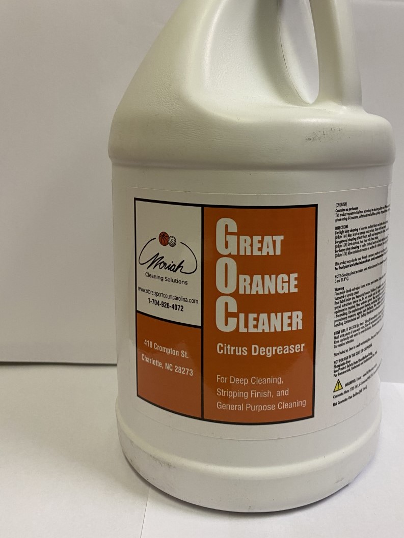 Great Orange Cleaner  Moriah Cleaning Solutions